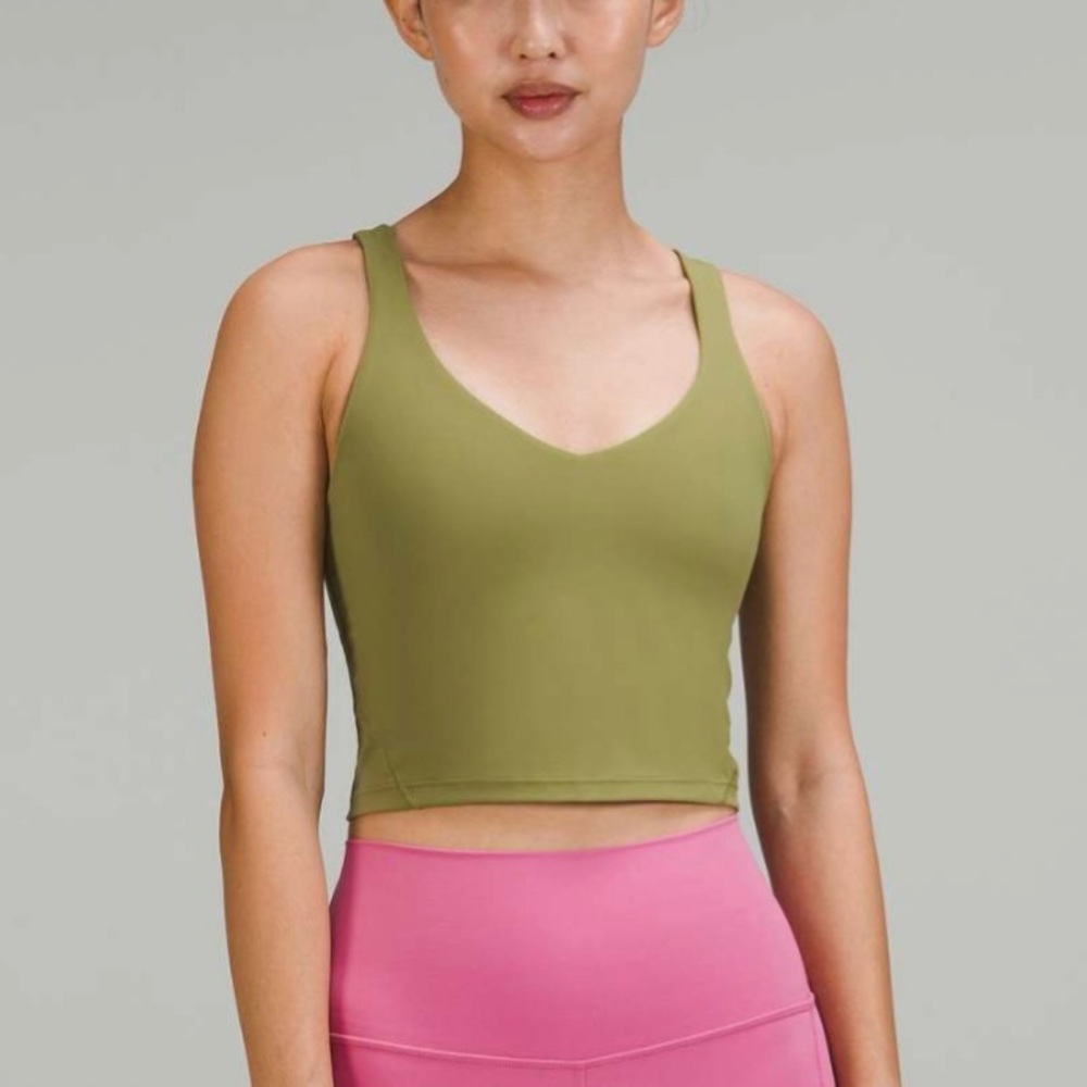 Lululemon Align Tank Top Bronze Green